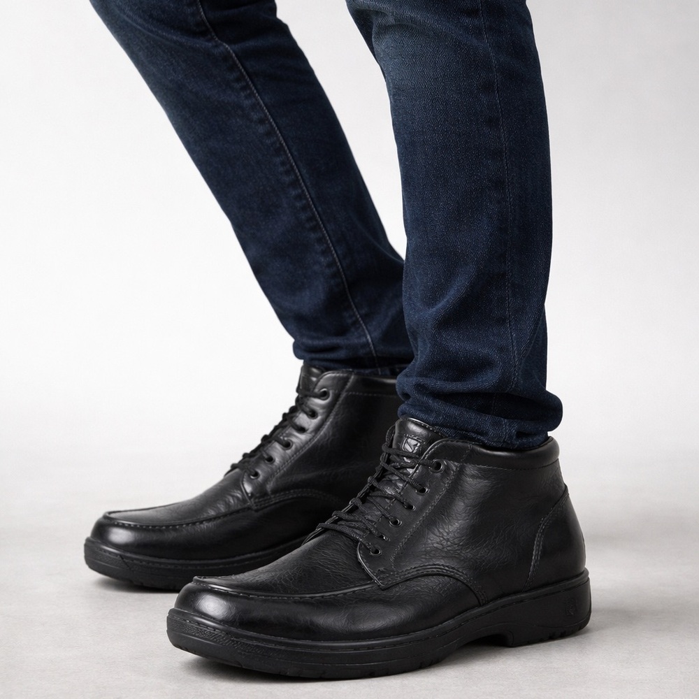 Red Wing 4002 Itasca Black Leather Shoes Men’s 12 EEEE